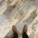 Rustic Blue Reclaimed Wood Effect Porcelain Floor Tiles