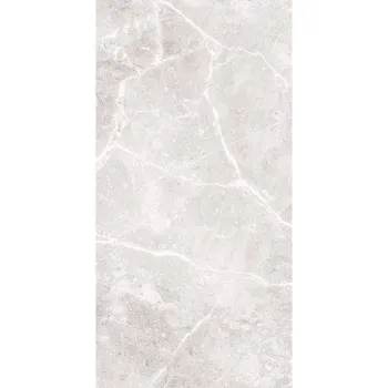 Clovelly Light Grey Marble Effect Matt Wall Tiles