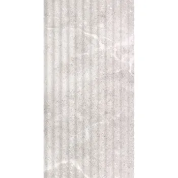 Clovelly Light Grey Decor Marble Effect Matt Wall Tiles
