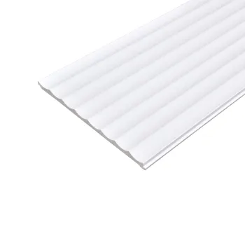 Trepanel Style® Paintable Reed Shape PS Wall Panel 3 Pack (Covers 1.80 SQM)