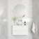 Clovelly White Decor Carrara Marble Effect Gloss Wall Tiles
