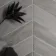 Bonsai Chevron Smoky Grey Wood Effect Porcelain Wall Tiles