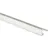 12mm Aluminium Straight Edge Bright Silver Tile Trim
