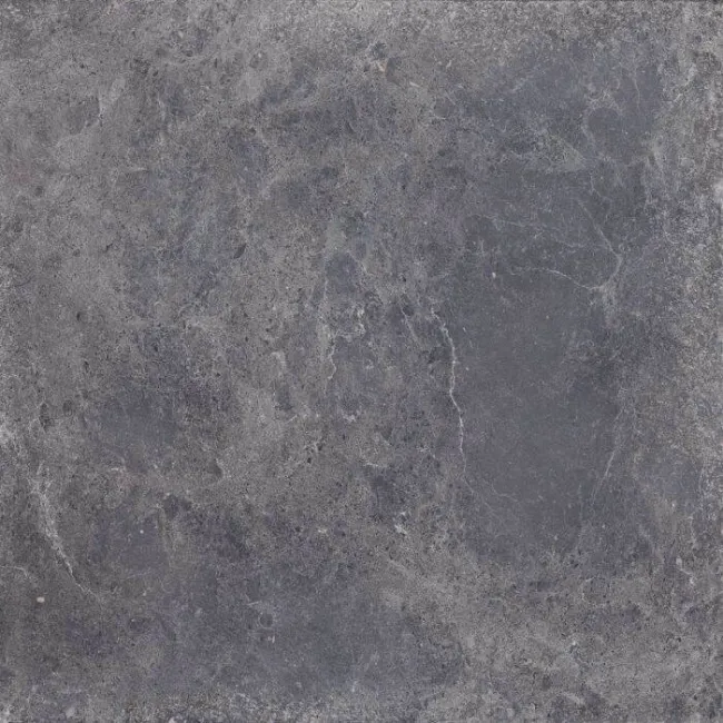 Gravity Dark Grey Matt Stone Effect 800x800 Floor Tiles