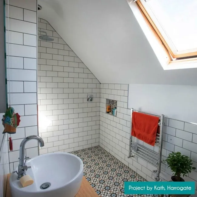 Flat Ceramic Chalk Farm Matt White Metro Tiles