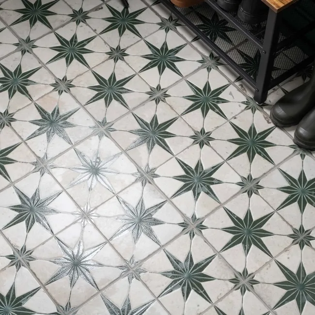 Cinders® Lux Star Forest Layer Tech Pattern Tiles