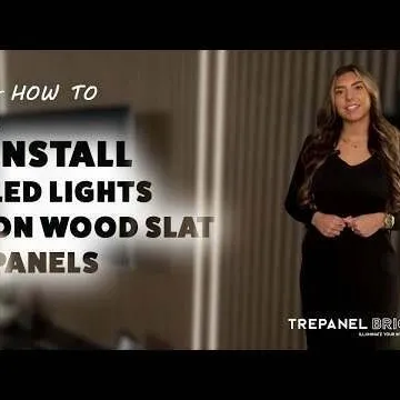 Trepanel Bright® Wall Panel LED Strip Lights 2.4m Pack of 1