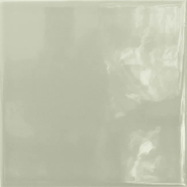 Monocolour Rico Beige Gloss Flat Square Wall Tiles 150x150