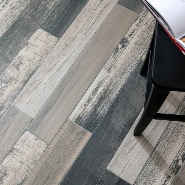 Rumba Rustic Wood Effect Tiles