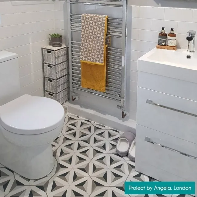 Flat Ceramic Chalk Farm Matt White Metro Tiles