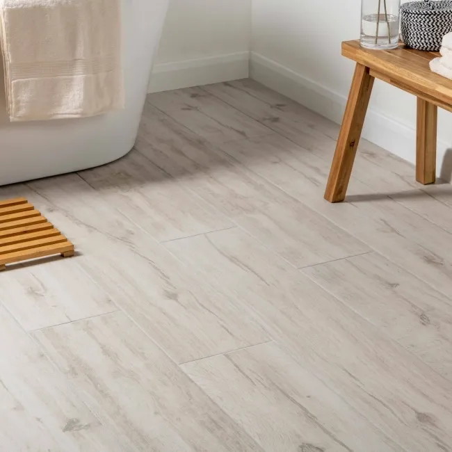 Sobremsa Silver Birch Wood Effect Porcelain Floor Tiles