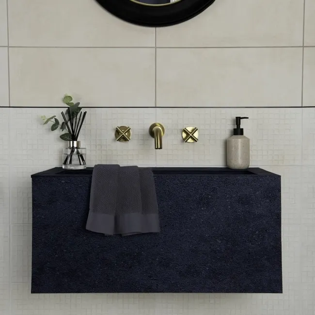 Stucco White Stone Effect 3D Decor Wall Tiles