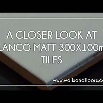 Rhian Blanco White Ceramic White Matt Brick Wall Tiles