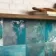 Raku Square Teal Gloss Patterned Wall Tiles