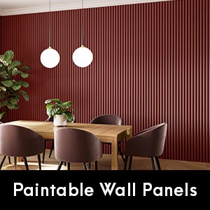 Paintable Fluted Wall Panel