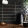 Faith Black Gloss Wall and Floor Tile