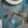 Raku Square Blue Gloss Patterned Wall Tiles