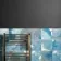 Raku Square Blue Gloss Patterned Wall Tiles