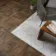 Voronoi White Marble Effect Hexagon Tiles