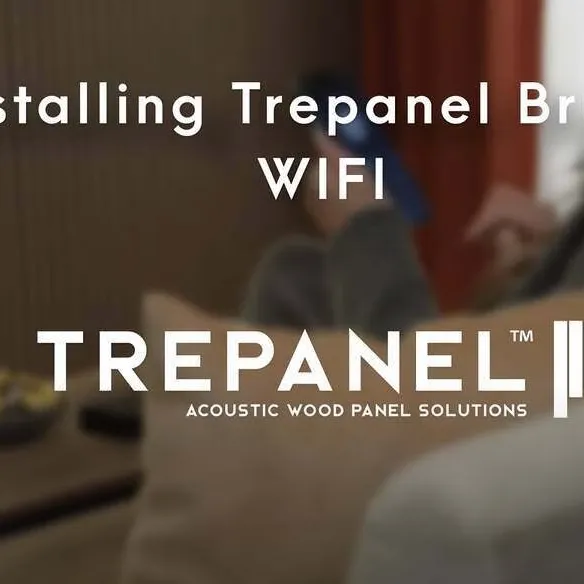 Trepanel Bright® Wall Panel Wifi LED Strip Lights 2.4m Pack of 2
