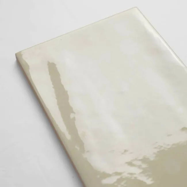Rustic Almond Gloss Beige Metro Tiles
