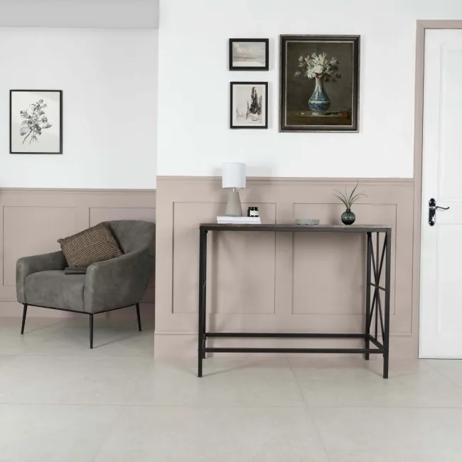 Carbon Chalk Concrete Effect Tiles