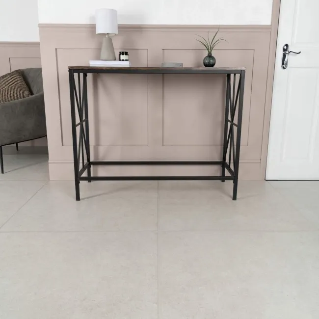 Carbon Chalk Concrete Effect Tiles