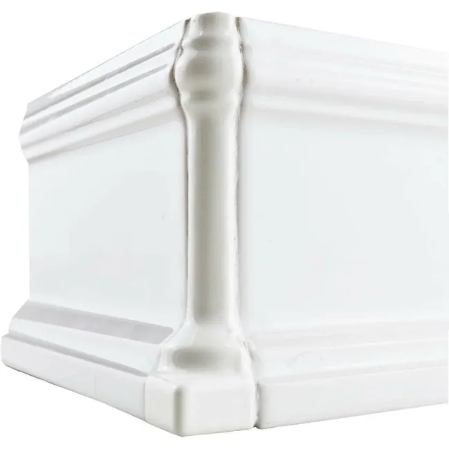 Chelsea White Cornisa Border Tiles