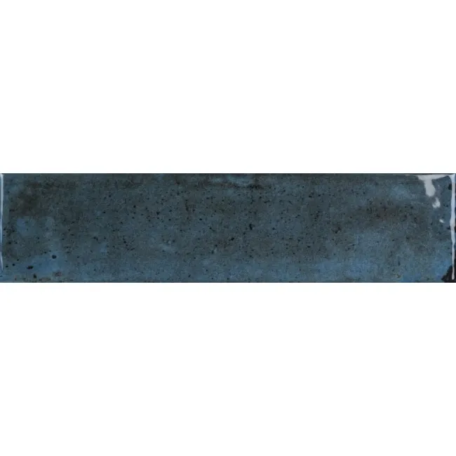 Hope Blue Gloss Brick Effect Wall Tiles