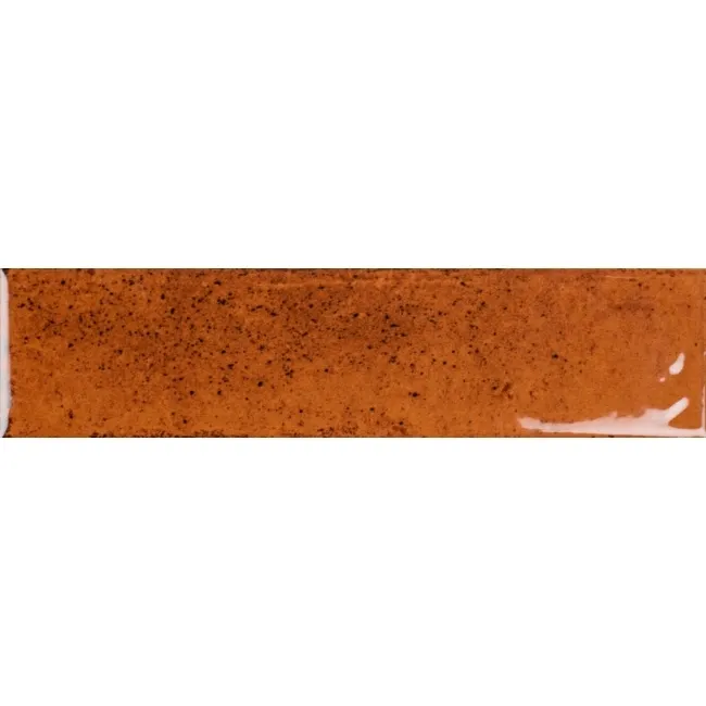 Hope Ochre Wall Gloss Orange Brick Tiles
