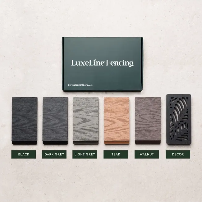 LuxeLine Composite Fencing Sample Pack