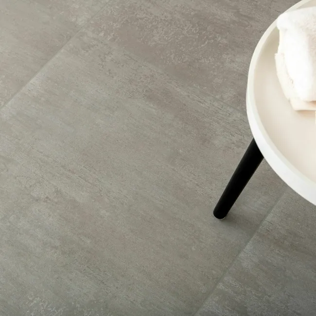 Genoa Grey Matt Concrete Effect Wall and Floor Tiles 585x585