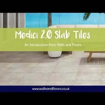Medici Natural Beige Stone Effect 20mm Porcelain Paving Slabs