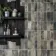 Raku Sage Green Ceramic Brick Effect Wall Tiles
