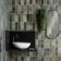 Raku Sage Green Ceramic Brick Effect Wall Tiles