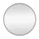Trepanel Customise® Aluminium Framed Round Mirror Matt Black 1000mm