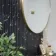Trepanel Customise® Aluminium Framed Round Mirror Brushed Gold 1000mm