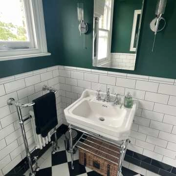 Spellbound Black Matt Small Plain Wall tiles