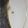 Trepanel Customise® Aluminium Framed Round Mirror Brushed Gold 1000mm
