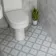 Arabesque Grey Matt Patterned Wall and Floor Tiles