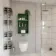 Pixel White 23x23 Hexagon Matt Mosaic Tiles