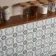 Dante Dhalia Blue Matt Patterned Wall and Floor Tiles