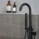 Dollymixx Patina Dark Grey Matt Terrazzo Wall and Floor Tiles
