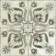 Helix Noir Black and White Matt Patterned Wall and Floor Tiles