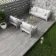 Serenity Grey Stone Effect 20mm Porcelain Paving Slabs 1200x600