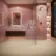 Blush Rose Pink Gloss Brick Wall Tiles 300x75