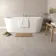 Clifton Bone Cream Matt Stone Effect Floor Tiles