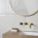 Raffinato White Carrara Marble Effect Stripe Ceramic Wall  Tiles