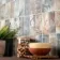 Raku Glazed Multi Coloured Ceramic Wall Tiles