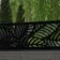 LuxeLine Composite Fence Panel Light Grey 6ft High - Jungle Decorative Screen with Aluminium Post